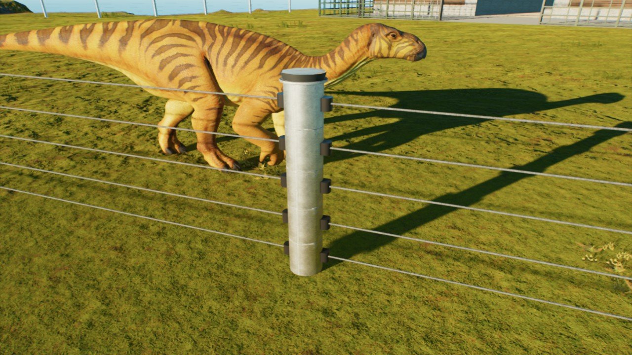 Simple Steel Cable Fence