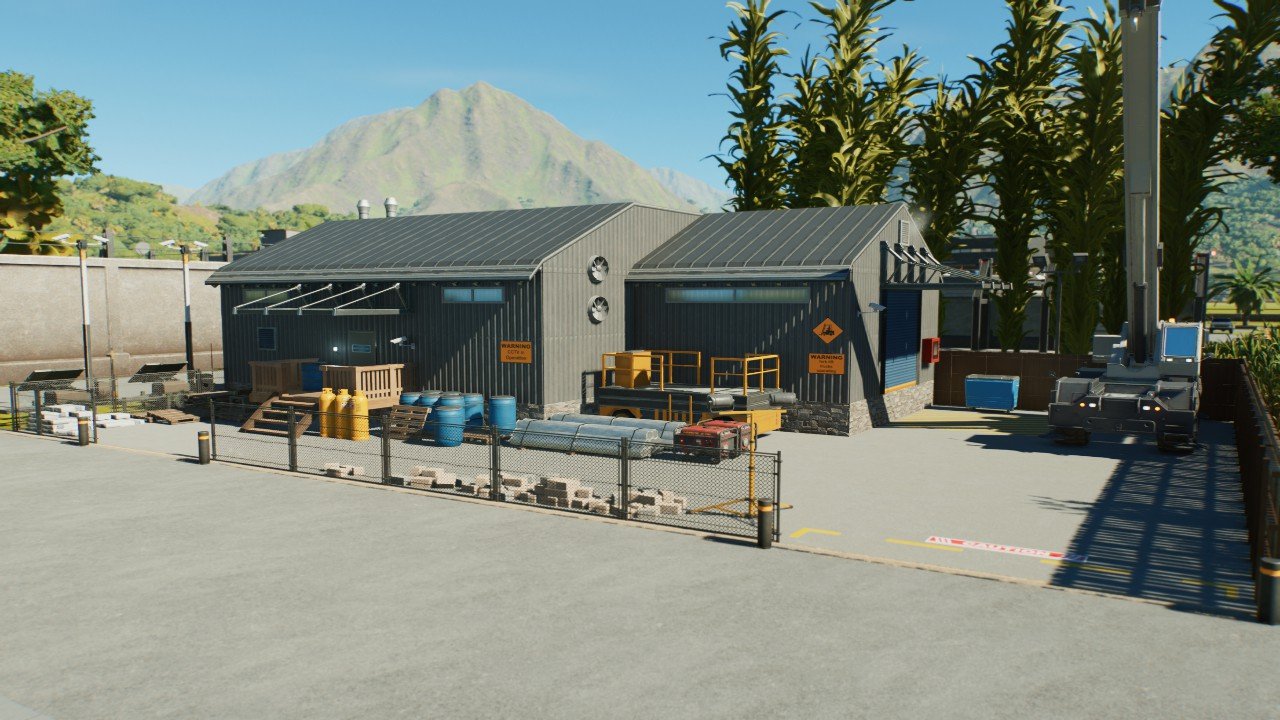 Large Drink Amenity Disguised As Warehouse