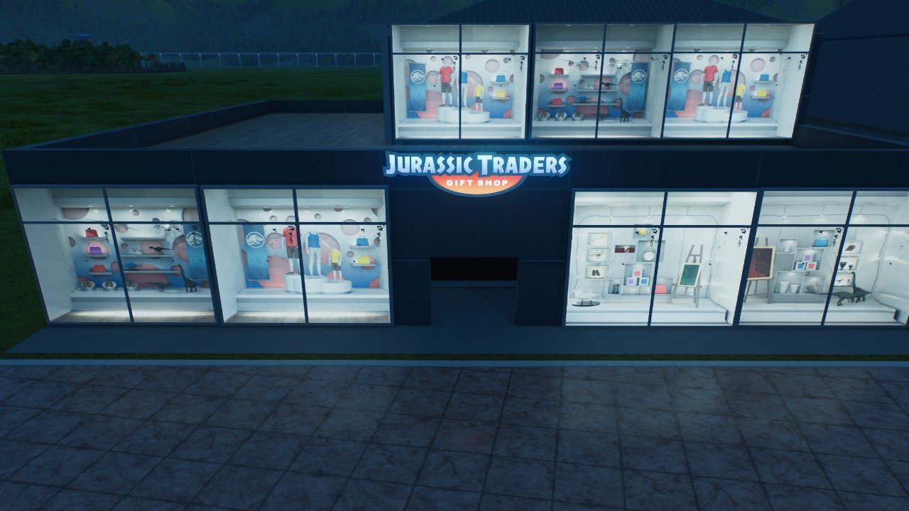 Modern duplex shops