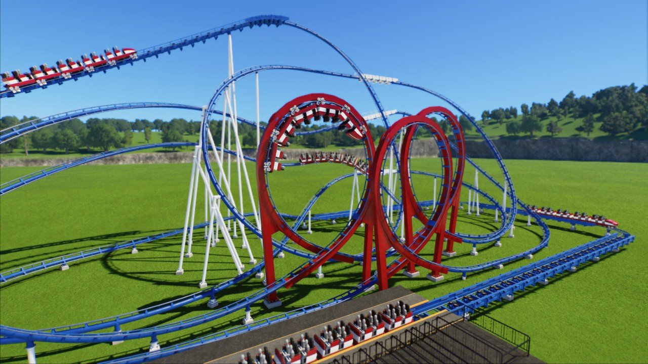 All American Triple Loop Indiana Beach