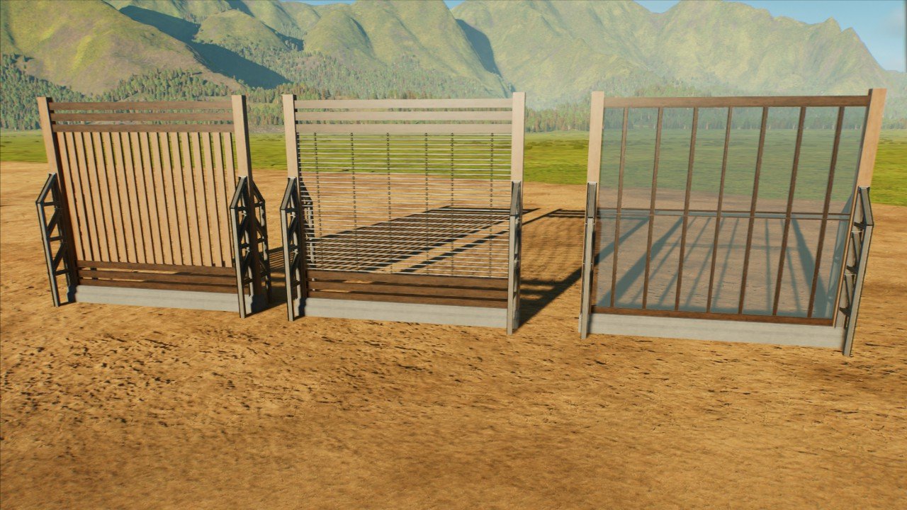 Wooden Fences (Pack 6)