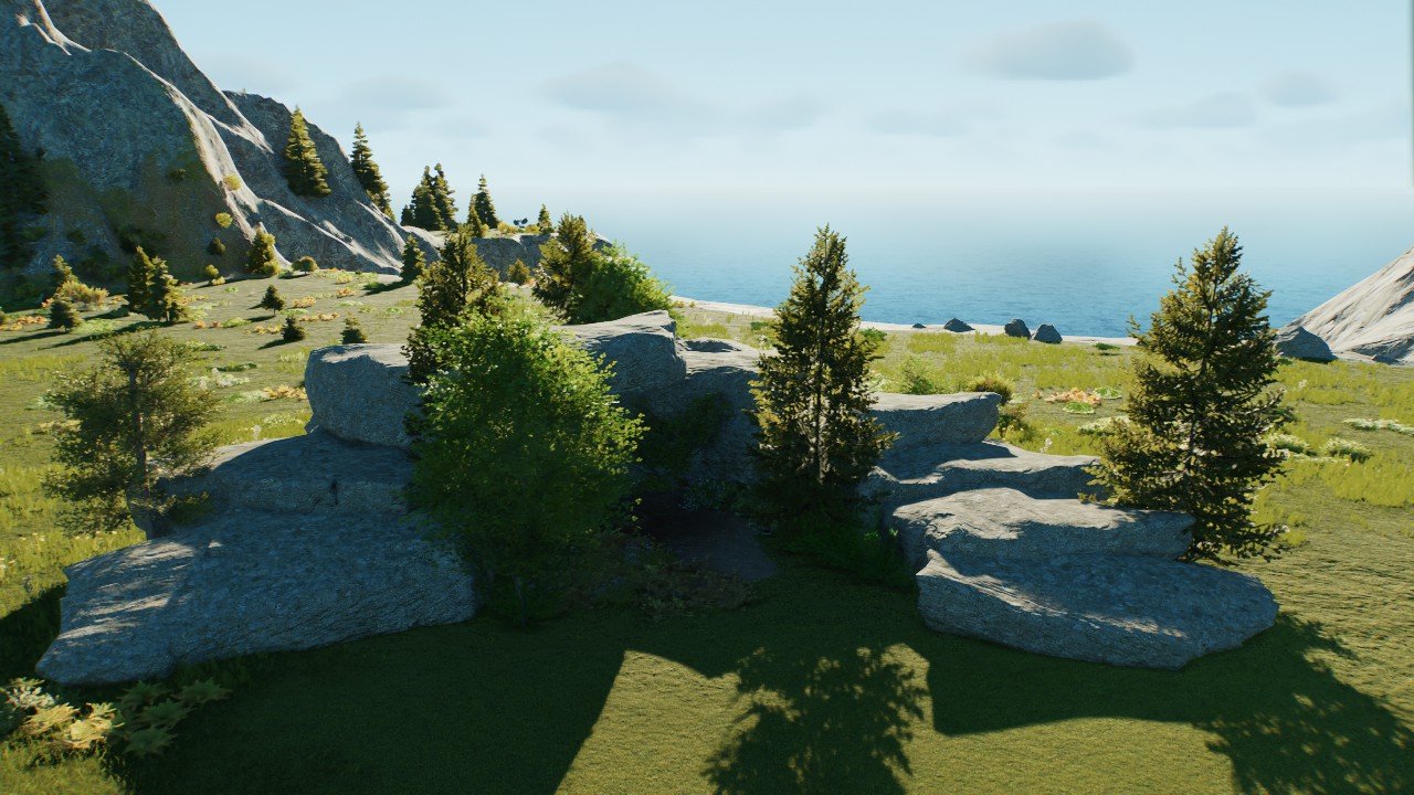 Large nest surrounded by rocks - Workshop - Jurassic World Evolution 3