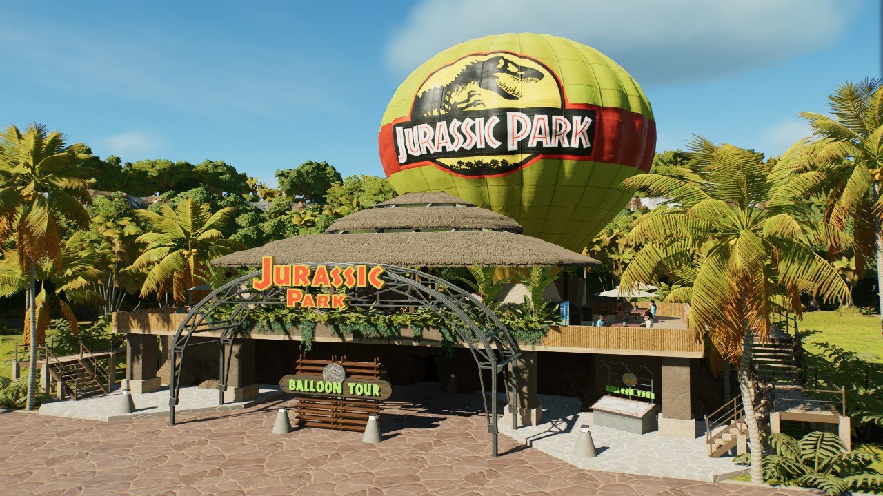 JPOG Inspired Jurassic Park Balloon Tour