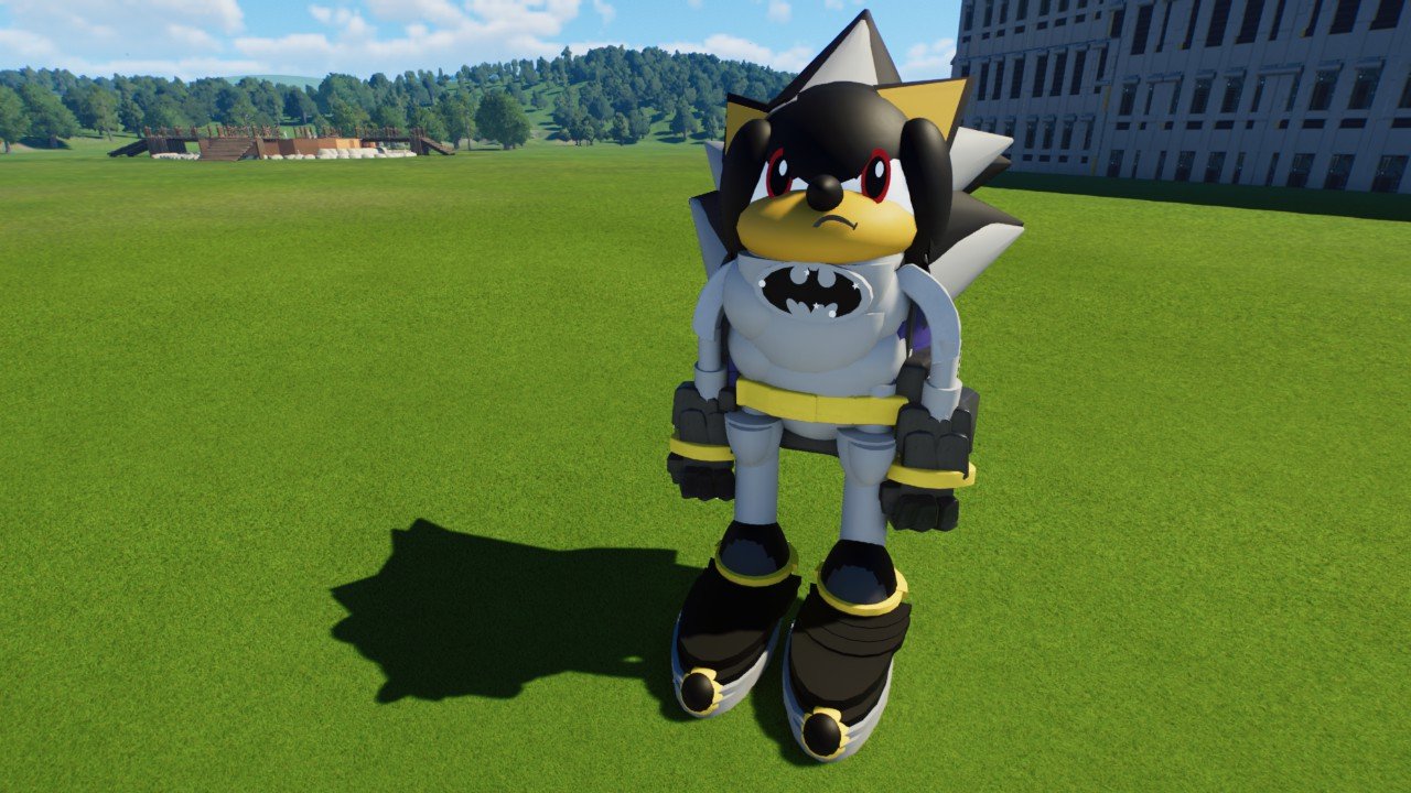 Batman Shadow the hedgehog