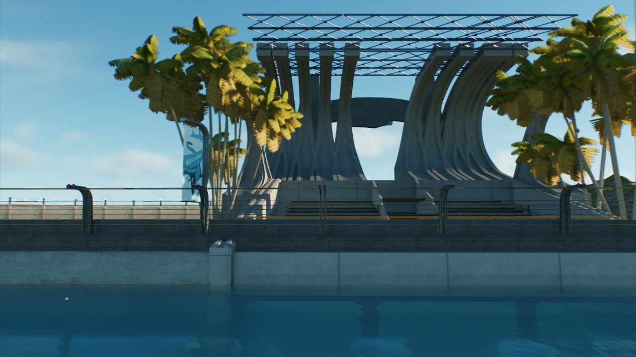 Lagoon observation gallery - Workshop - Jurassic World Evolution 3