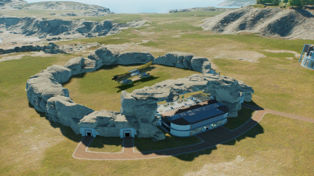 Small Dino Rock Enclosure