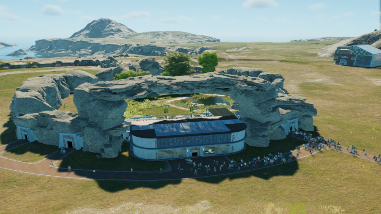 Small Dino Rock Enclosure