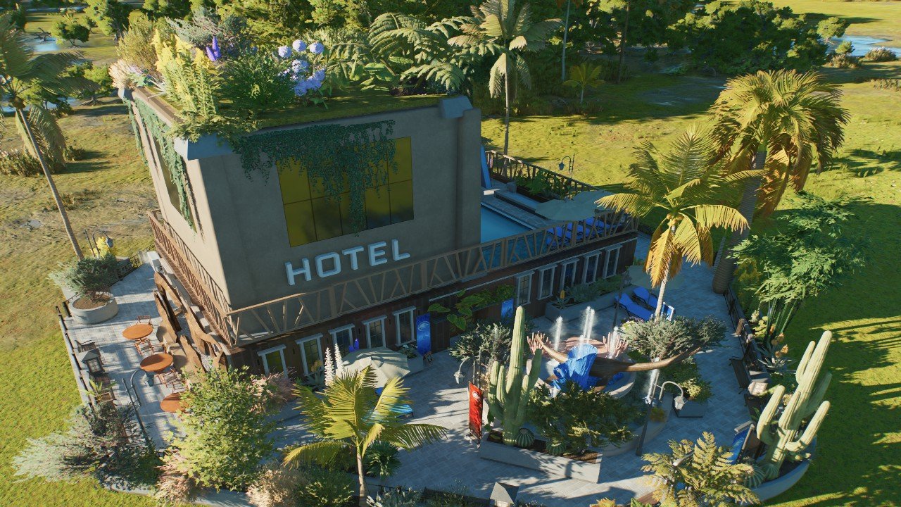 The hotel with nature