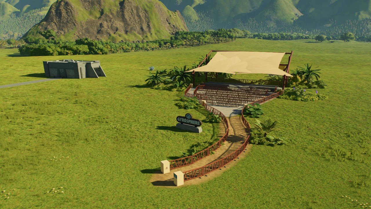 Jw 2015 Restricted area Gate+Fence - Workshop - Jurassic World