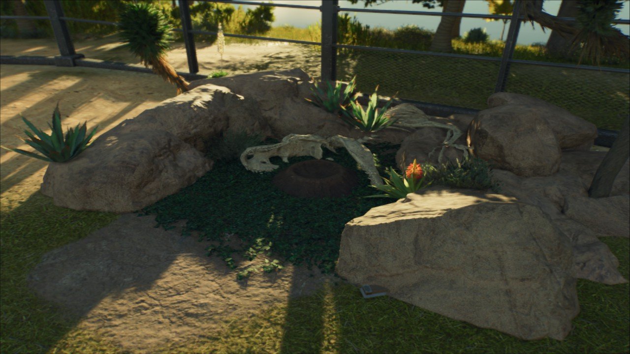 Medium Natural Fossil Nest - Workshop - Jurassic World Evolution 3