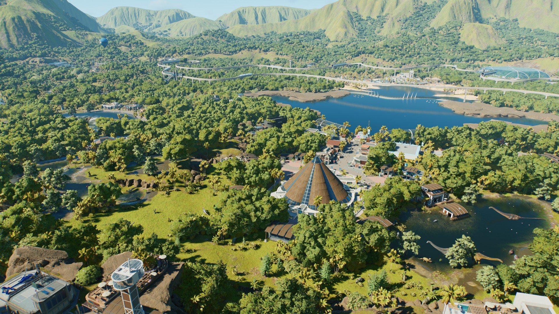 Isla Nublar Sector 1 - Workshop - Jurassic World Evolution 3
