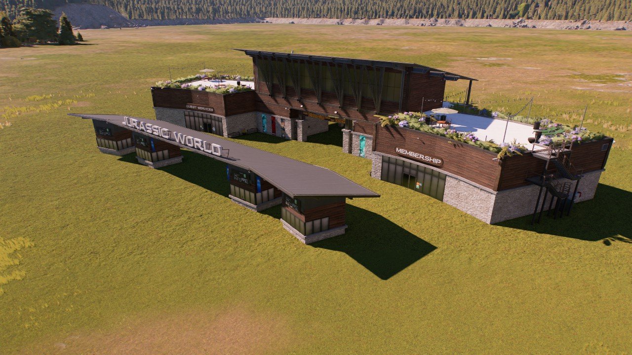Entrance Building - Workshop - Jurassic World Evolution 3