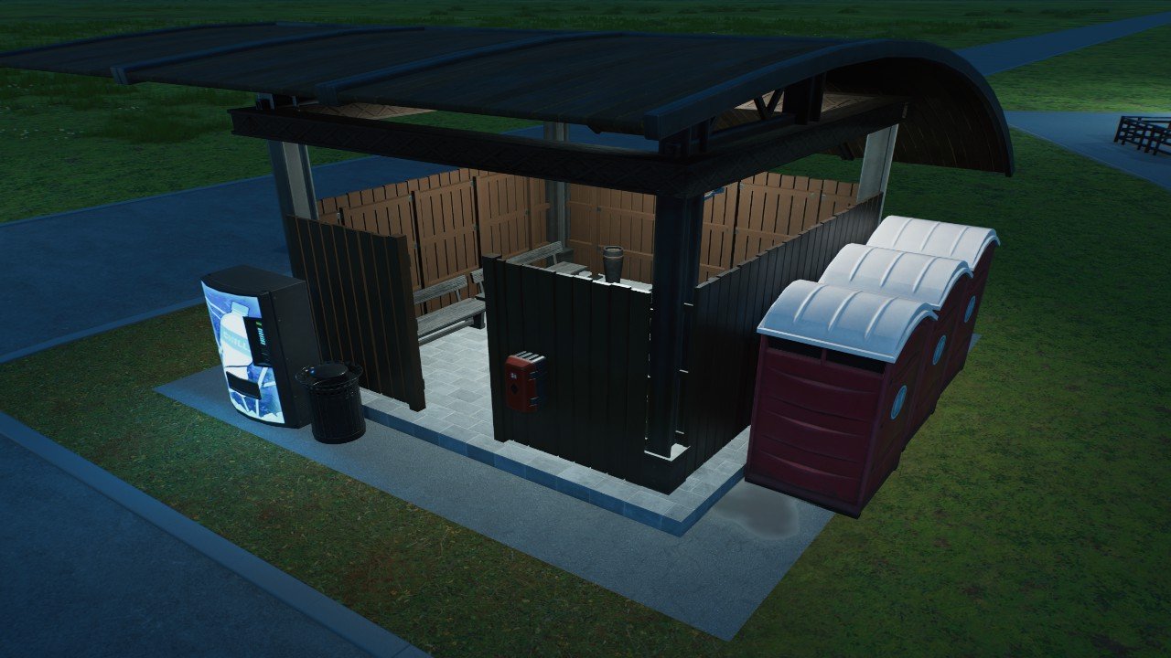 "Courtesy" Area - Workshop - Jurassic World Evolution 3
