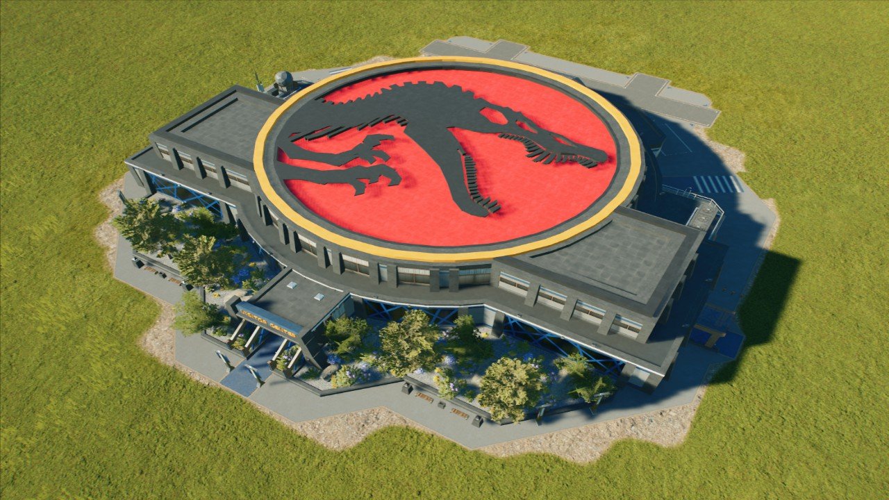 JP Icon Visitor Center - Spino - Workshop - Jurassic World Evolution 3