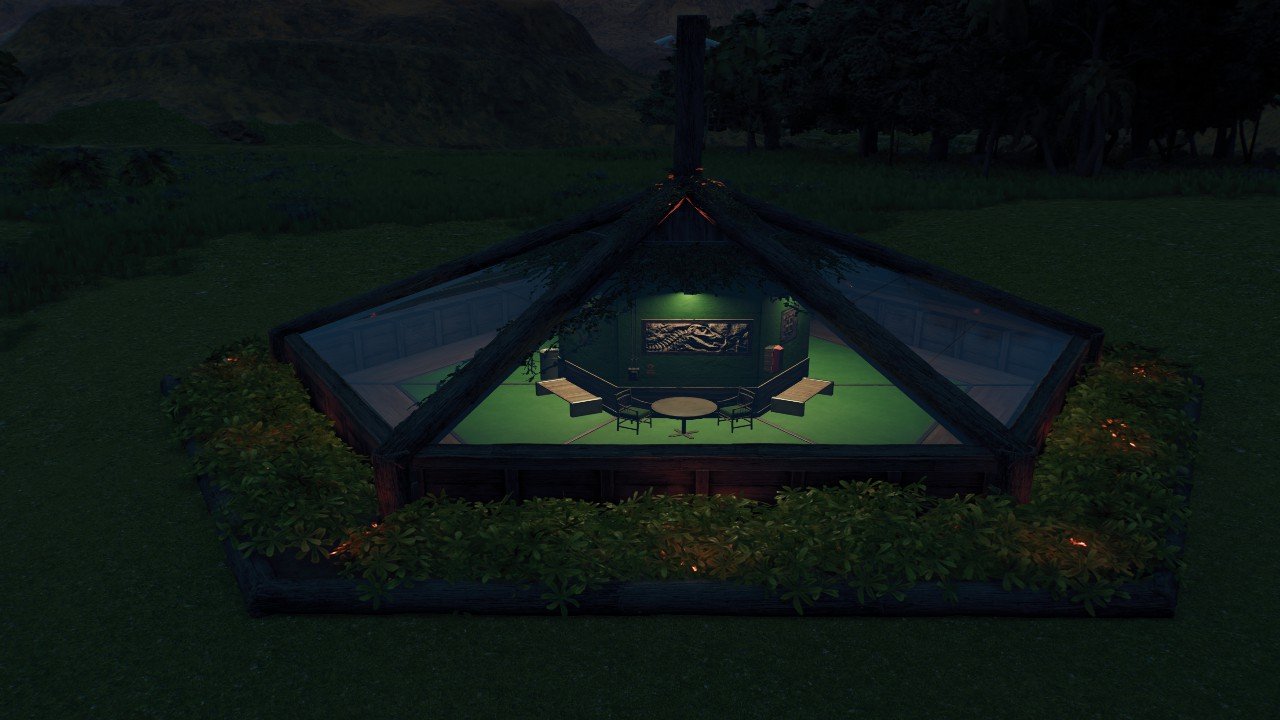 Wooden Dome Viewing Gallery - Workshop - Jurassic World Evolution 3