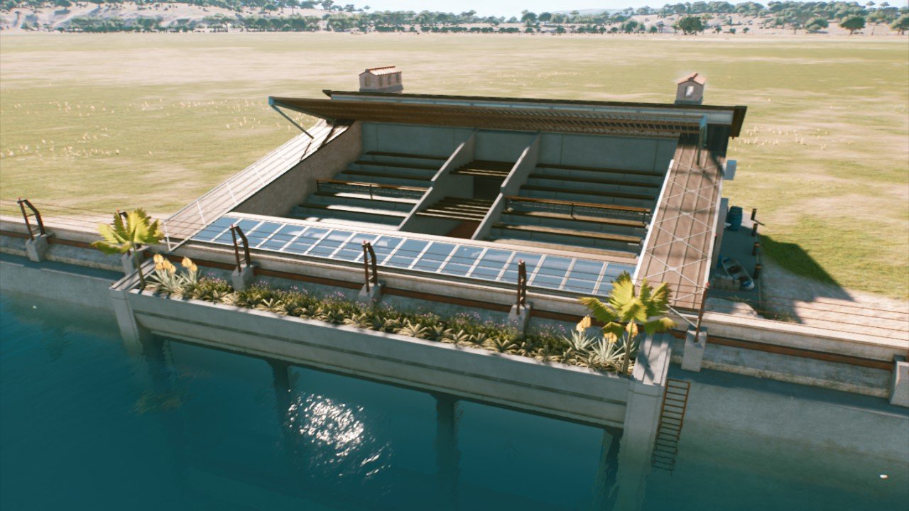 Mediterranean Lagoon Seating - Workshop - Jurassic World Evolution 3
