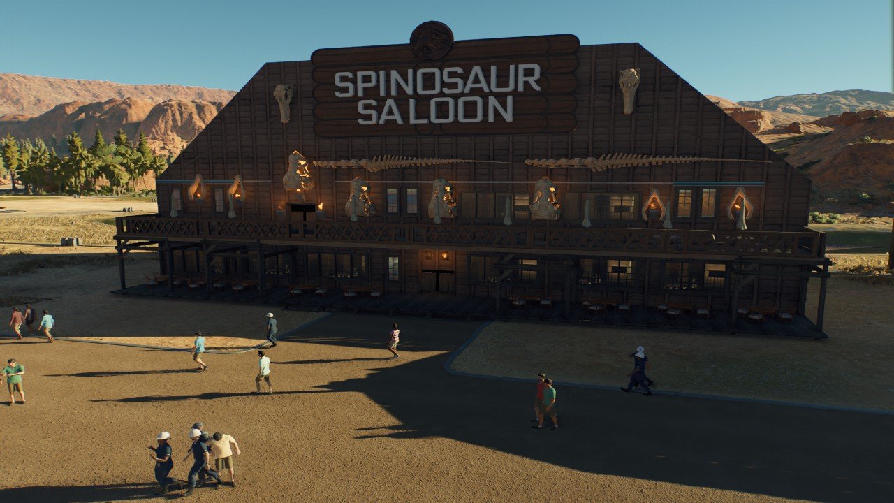 Spinosaur saloon - Workshop - Jurassic World Evolution 3