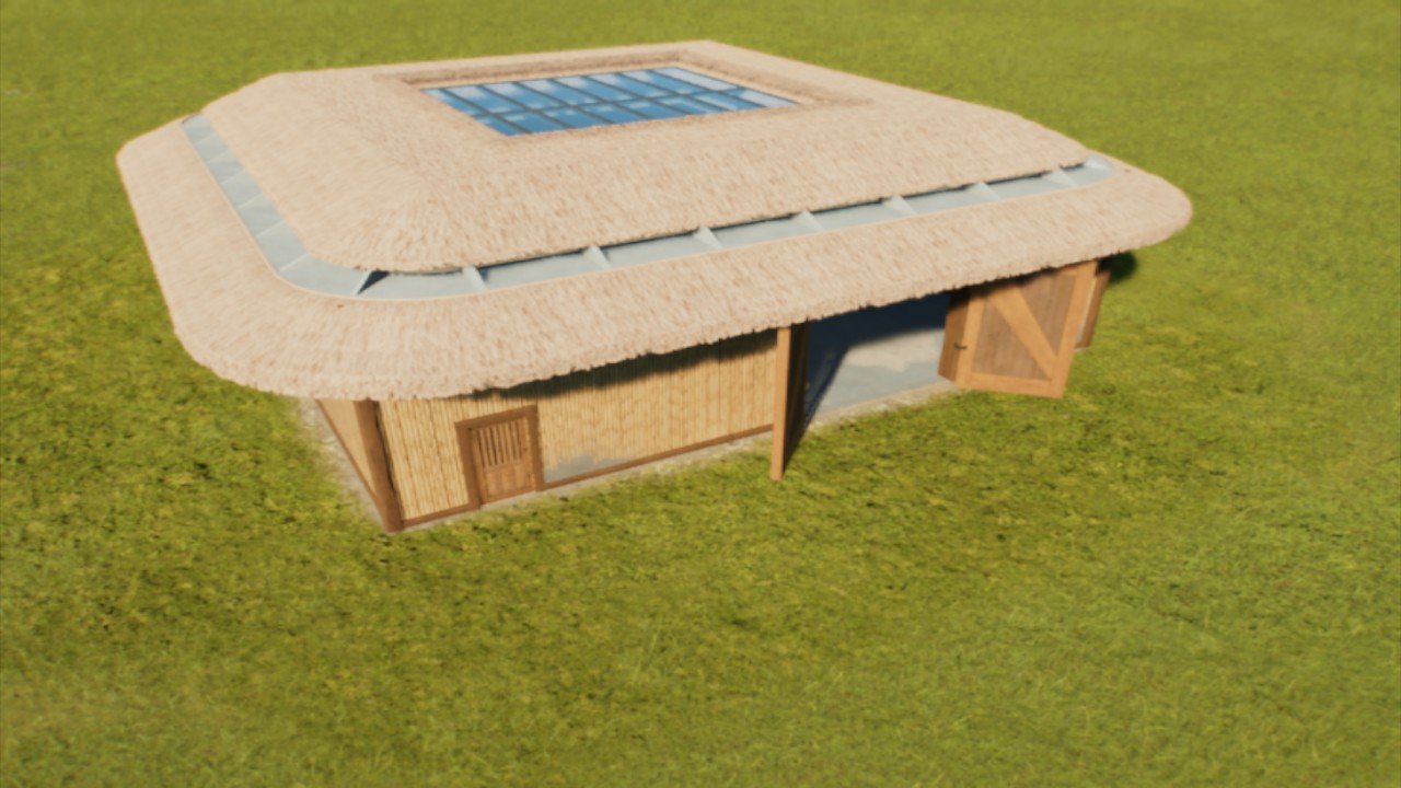 medium/small dino house