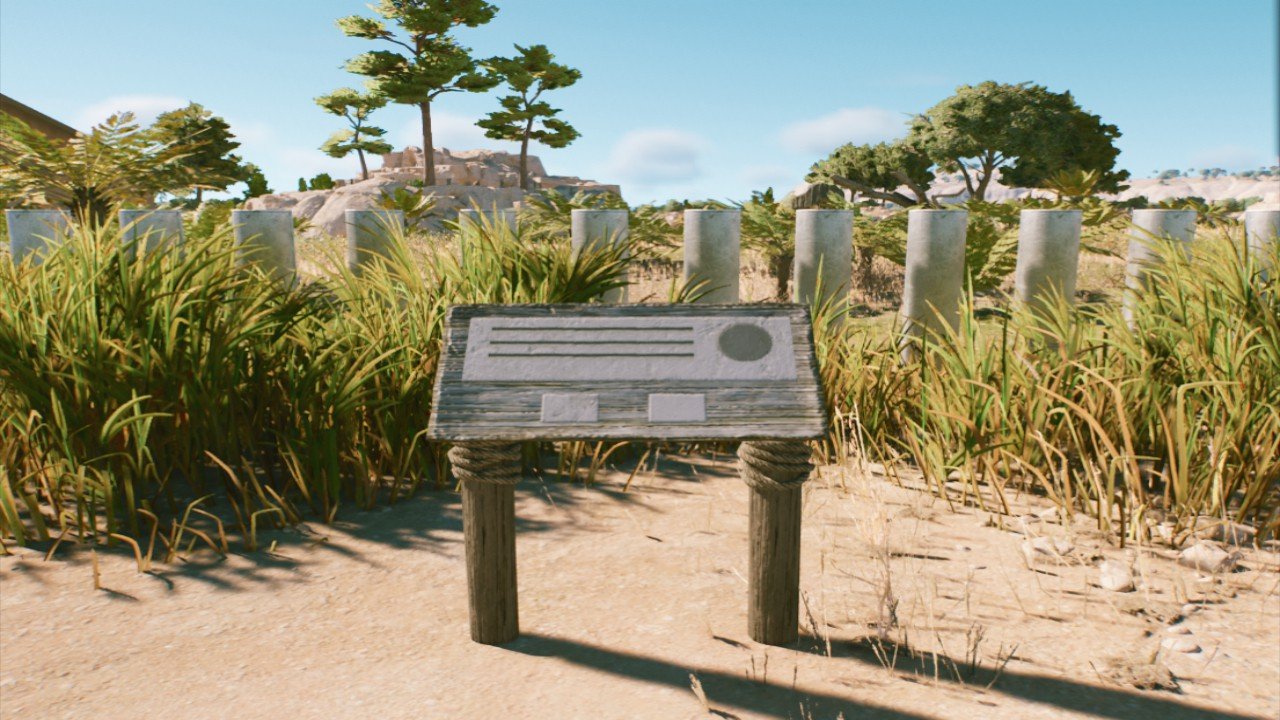 Small Info Sign