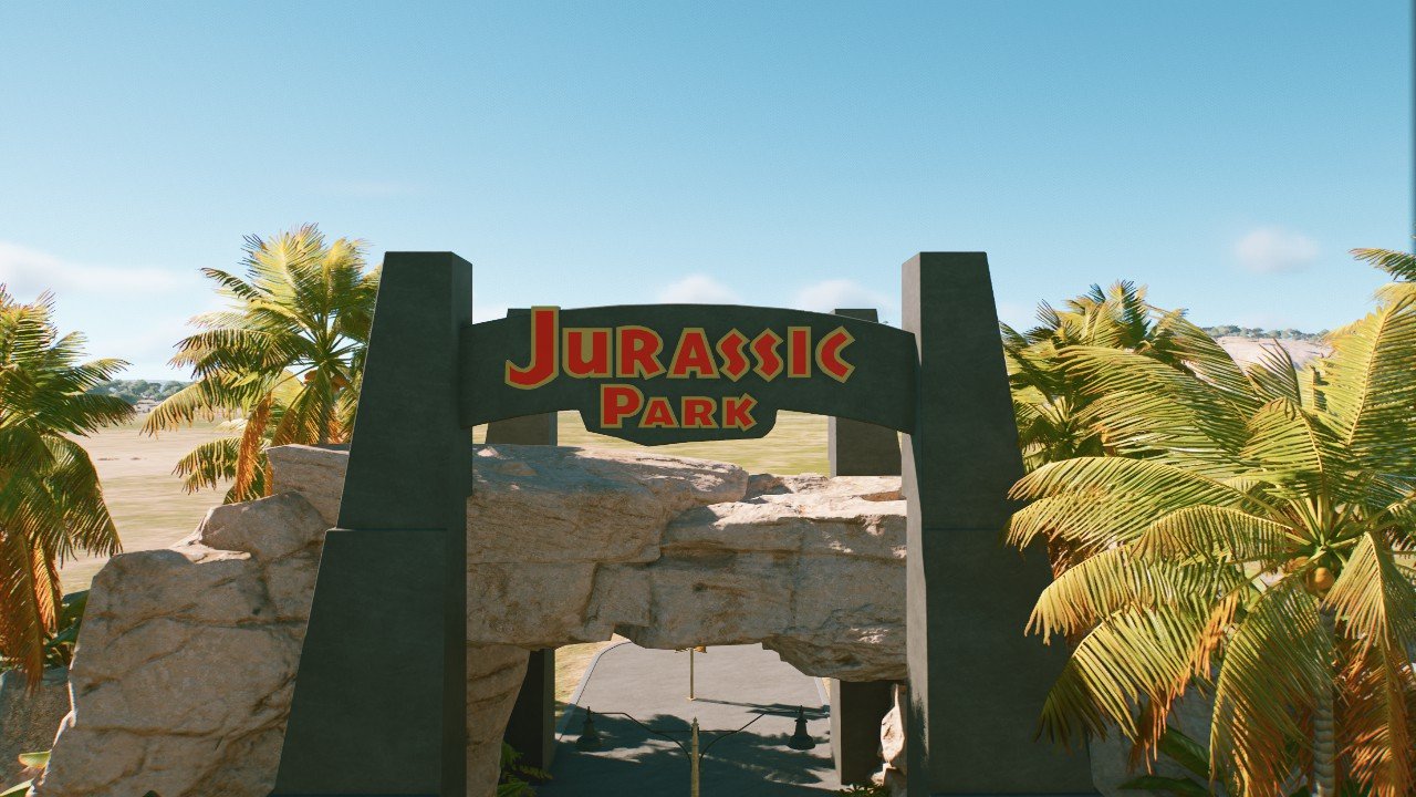 Jp Entrance tunnel - Workshop - Jurassic World Evolution 3