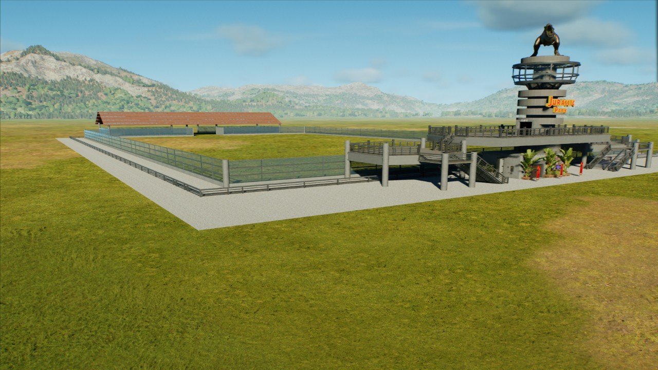 Modern Enclosure - Workshop - Jurassic World Evolution 3