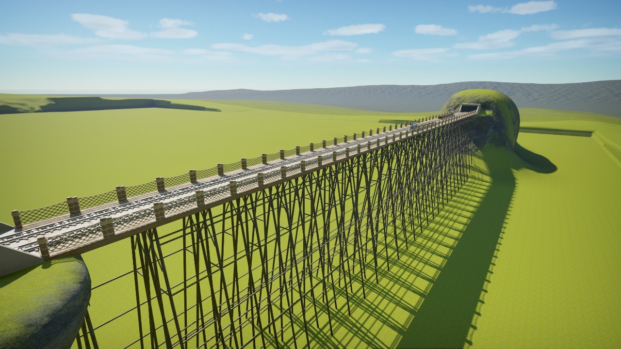 Decorative RR Bridge