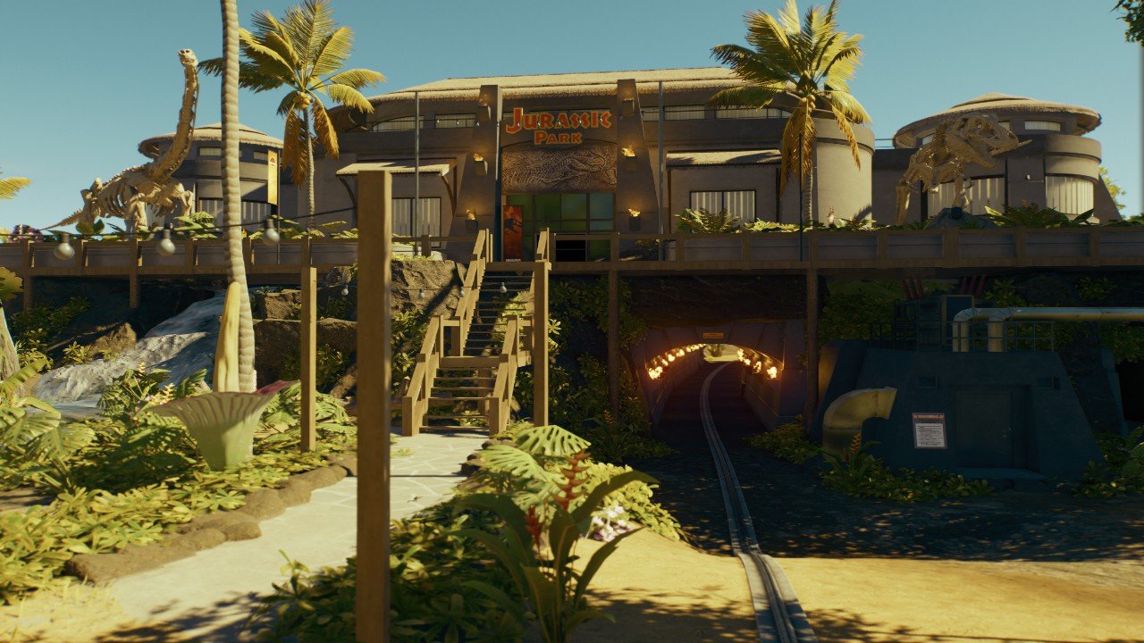 Tunnel Under Building (Jurassic Park)