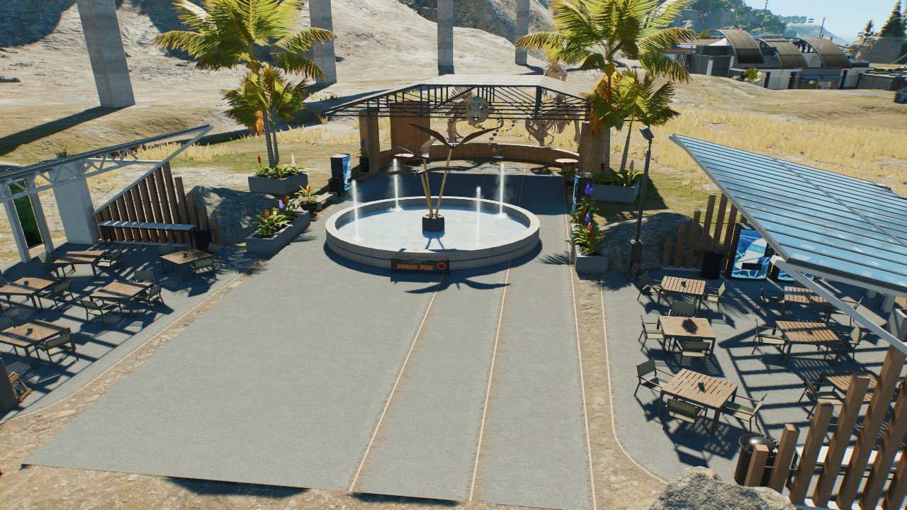 Nice seating area for guest - Workshop - Jurassic World Evolution 3
