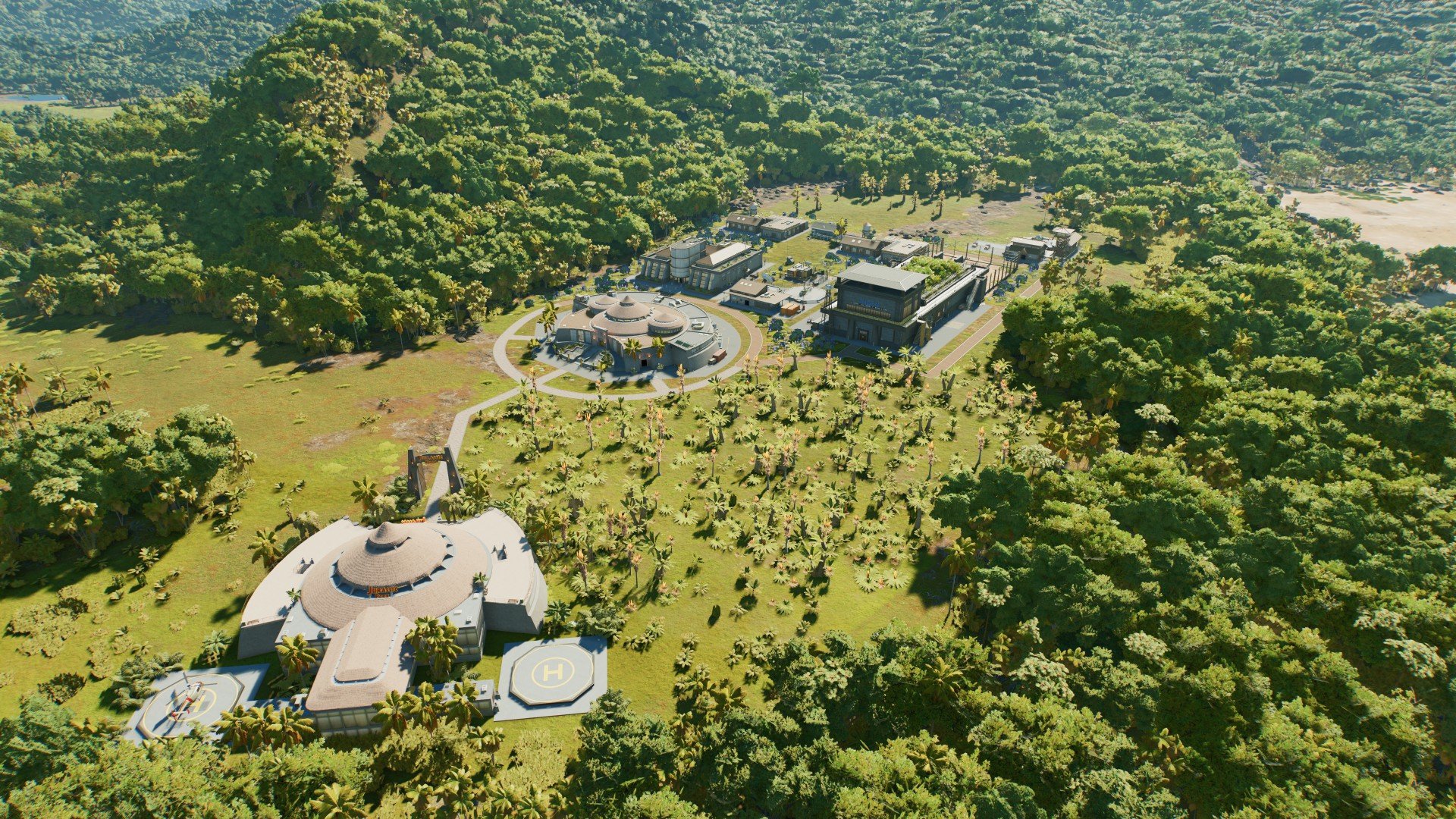 Site B challenge map - Workshop - Jurassic World Evolution 3