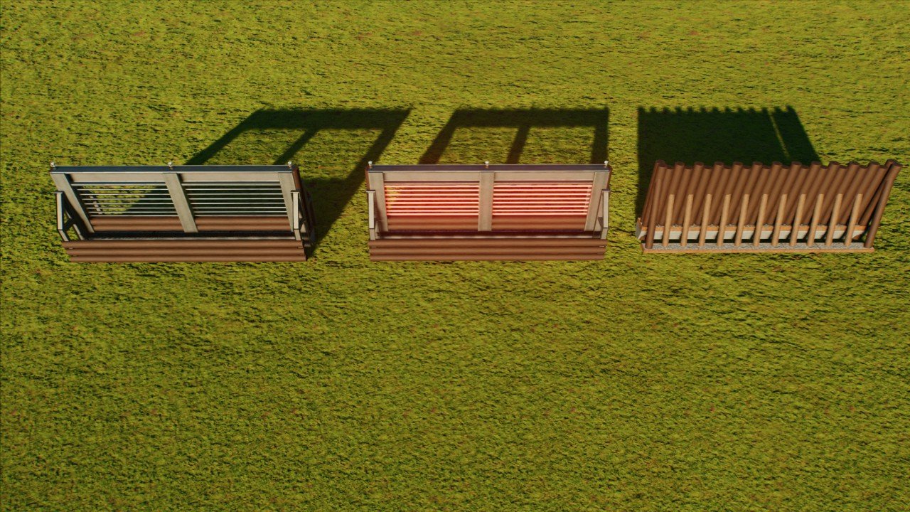Log Fences (Pack 4)