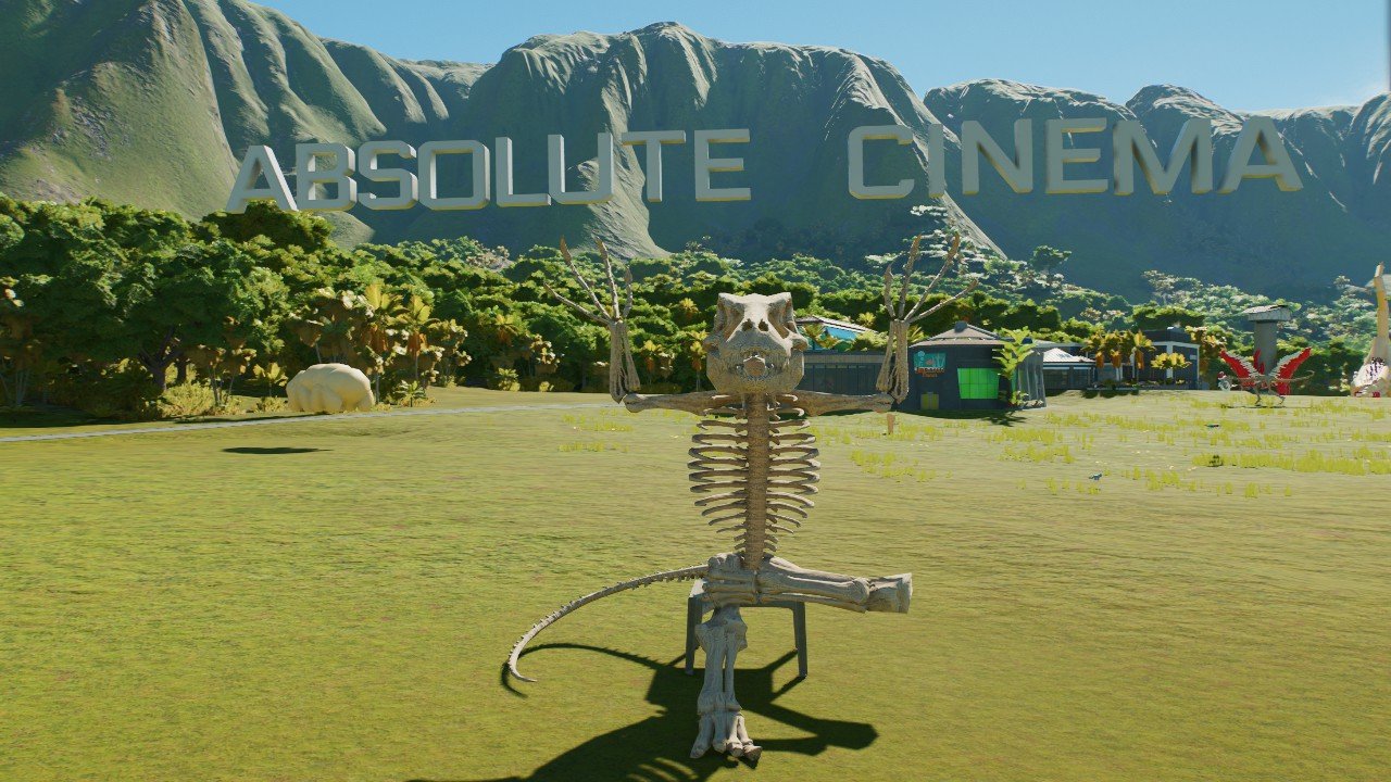 Absolute cinemasaurus skeleton - Workshop - Jurassic World Evolution 3