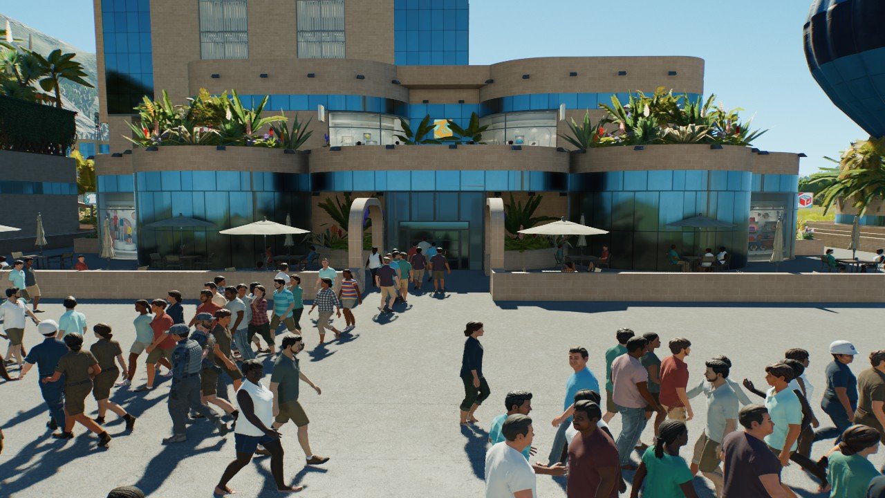 Multi Biodome multi store Large shopping amenity