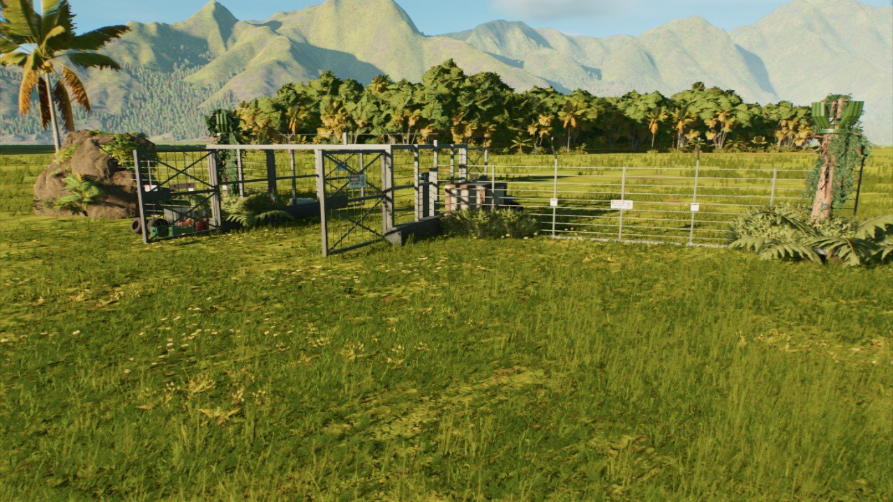 Jp fence with gate - Workshop - Jurassic World Evolution 3