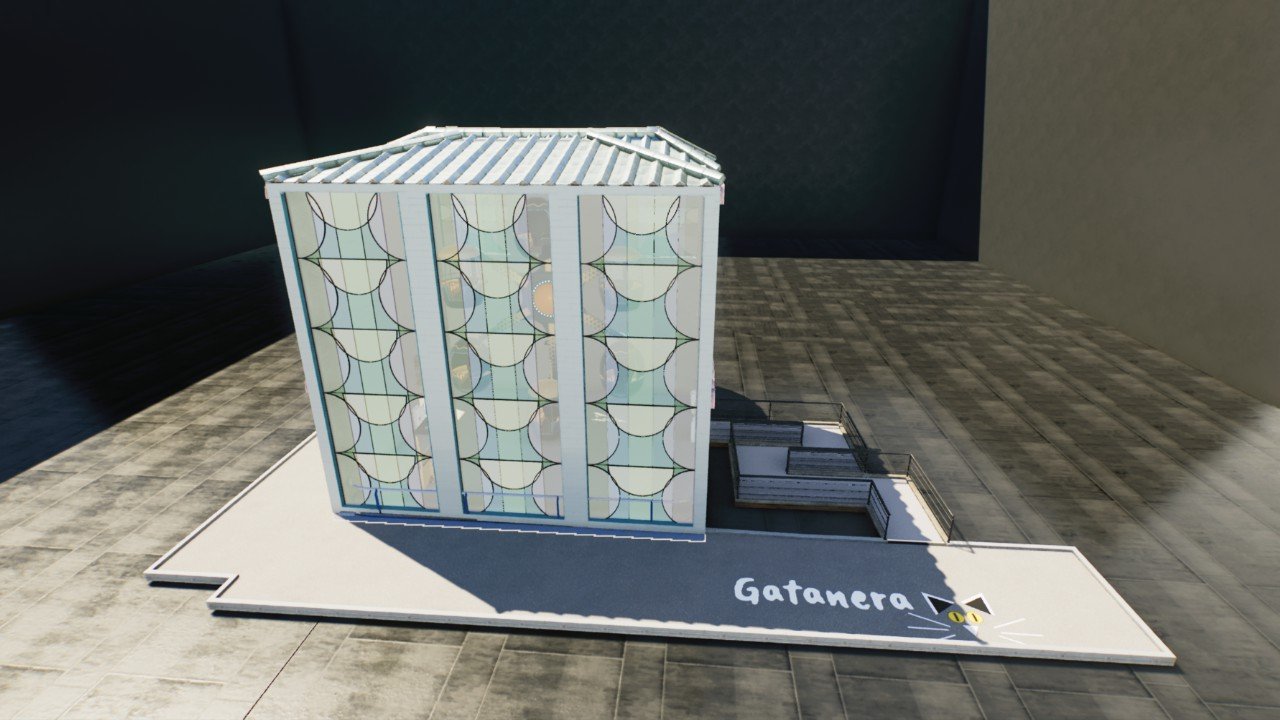 Gata's Liberty building: tiny eye