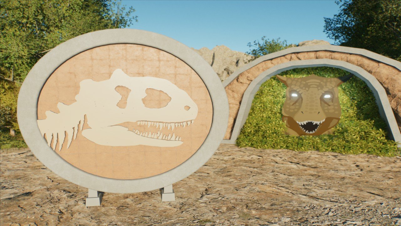 Abelisaurids - Decorative Panels