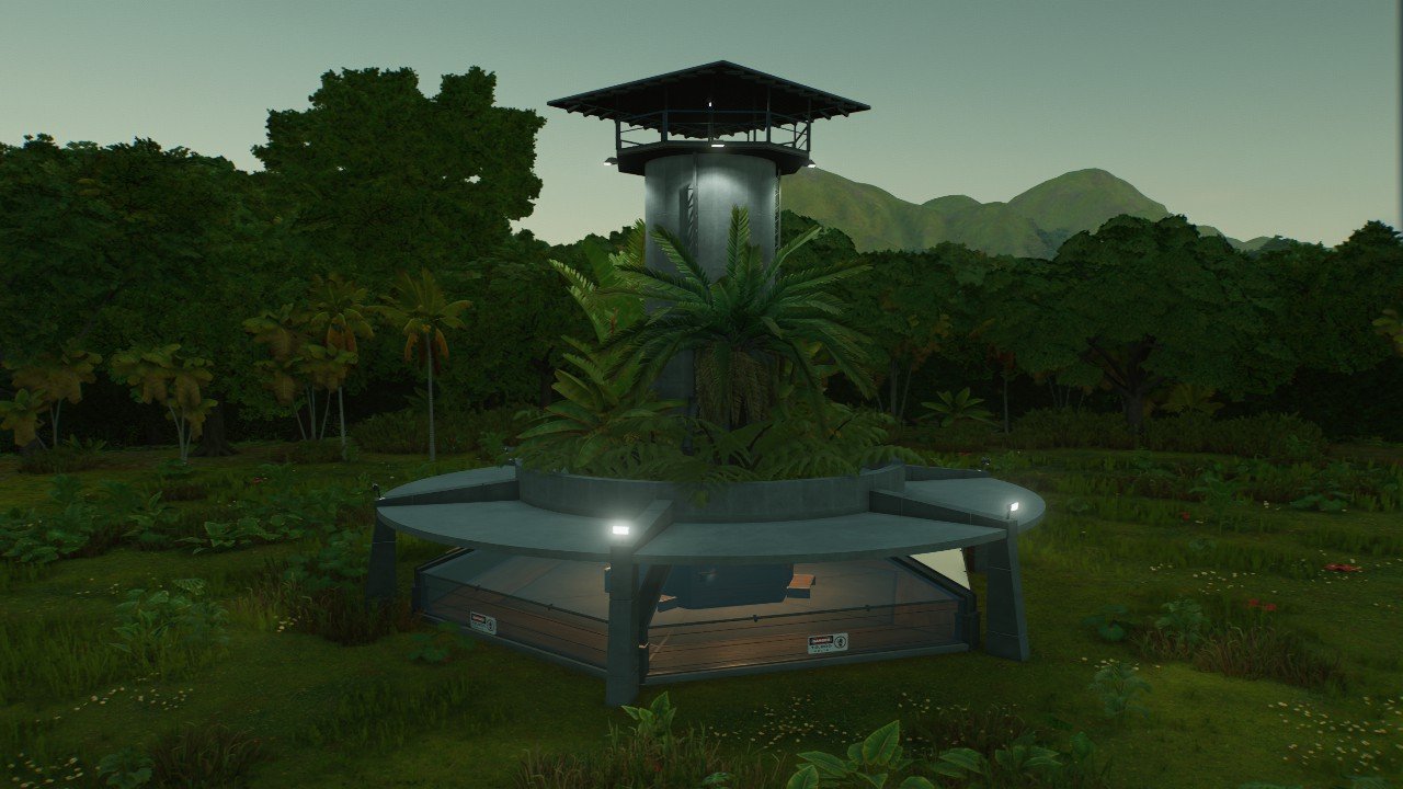 Brutalist-Themed Field Observation Outpost