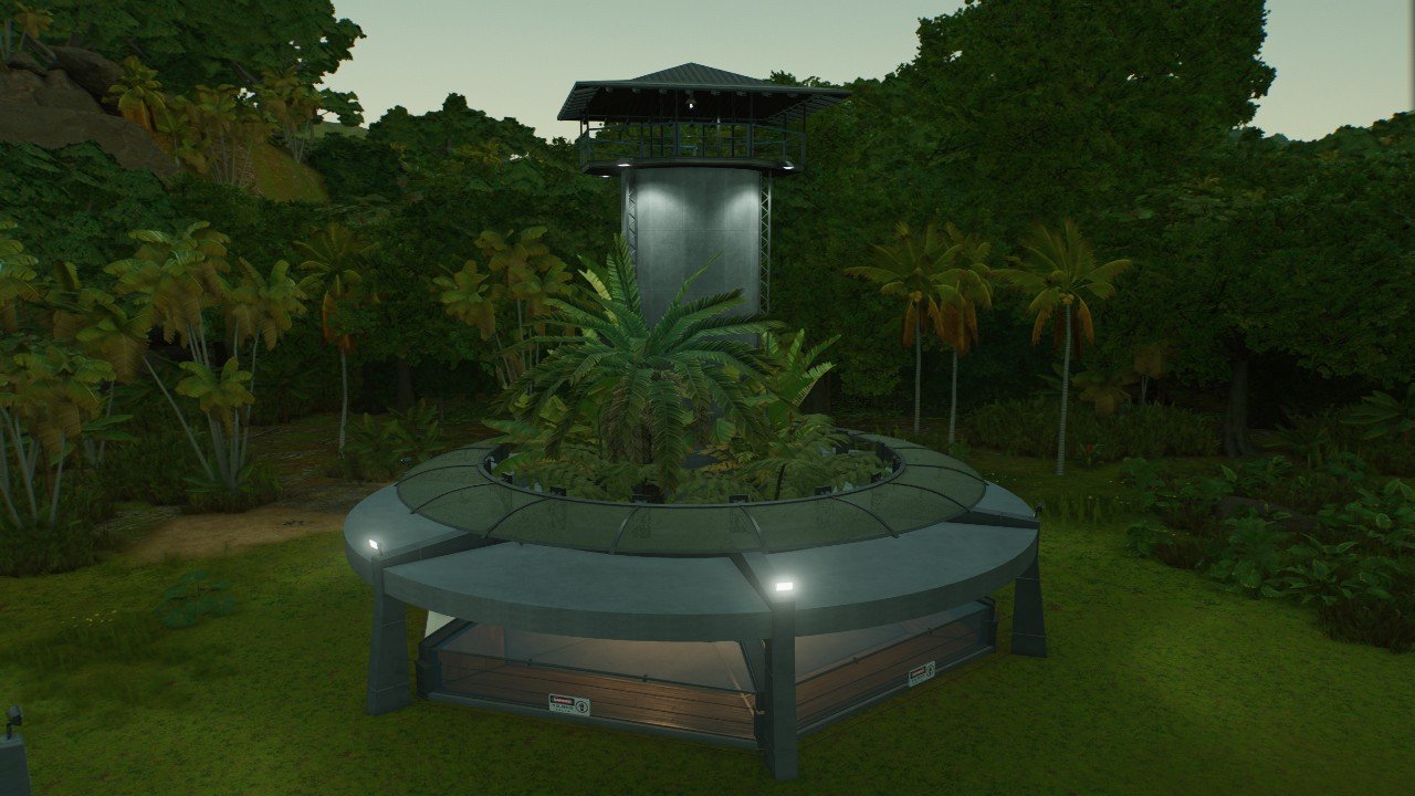 Brutalist-Themed Field Observation Outpost