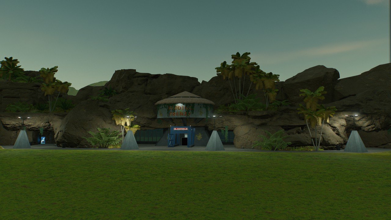 "Feeding Frenzy" Feeding Show Enclosure