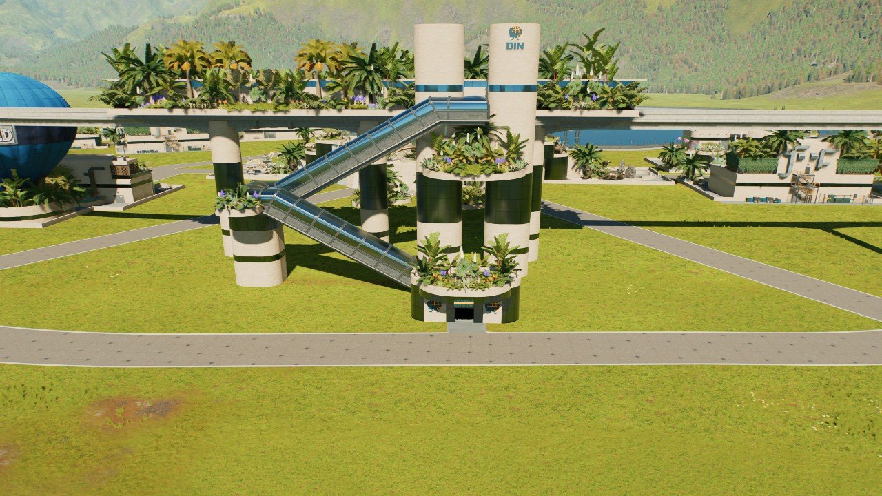 Multi Biodome monorail station