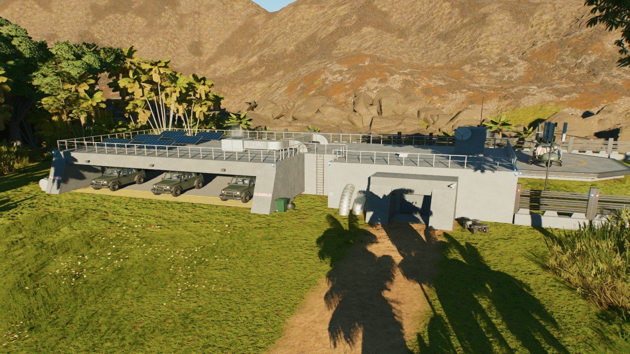 Bunker Response facility - Workshop - Jurassic World Evolution 3