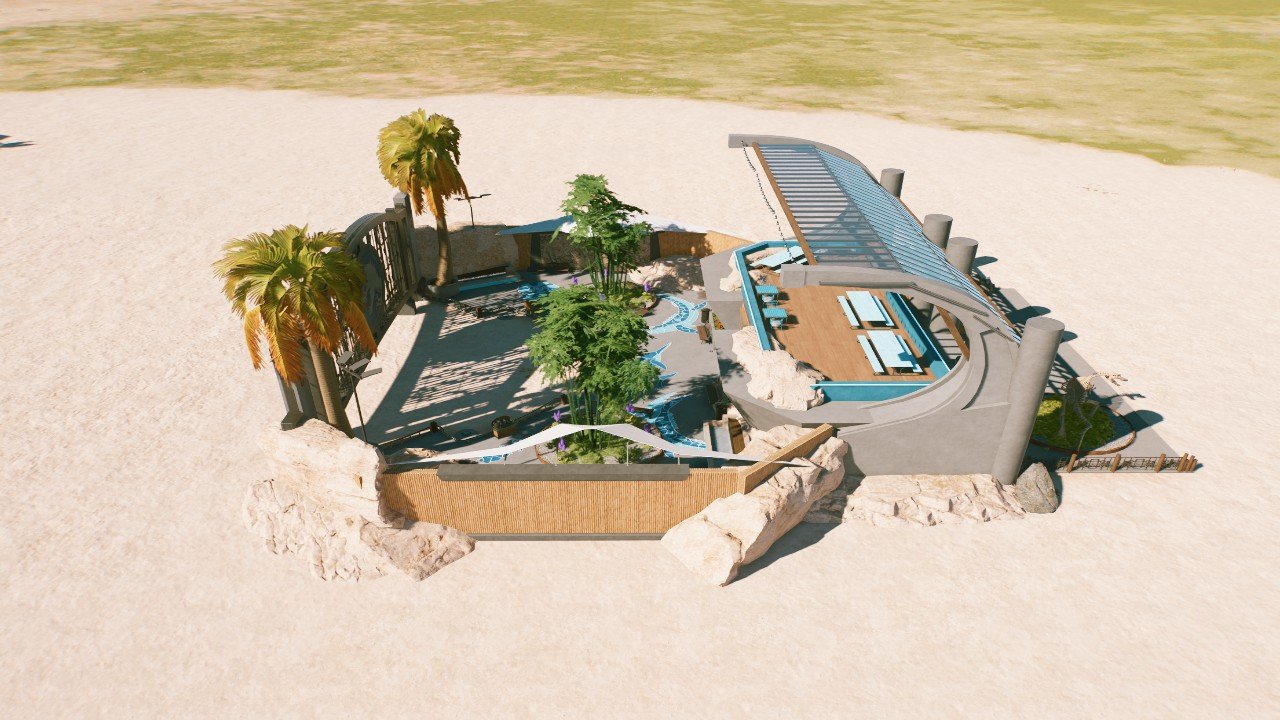 Resort themed dinosaur encounter - Workshop - Jurassic World Evolution 3