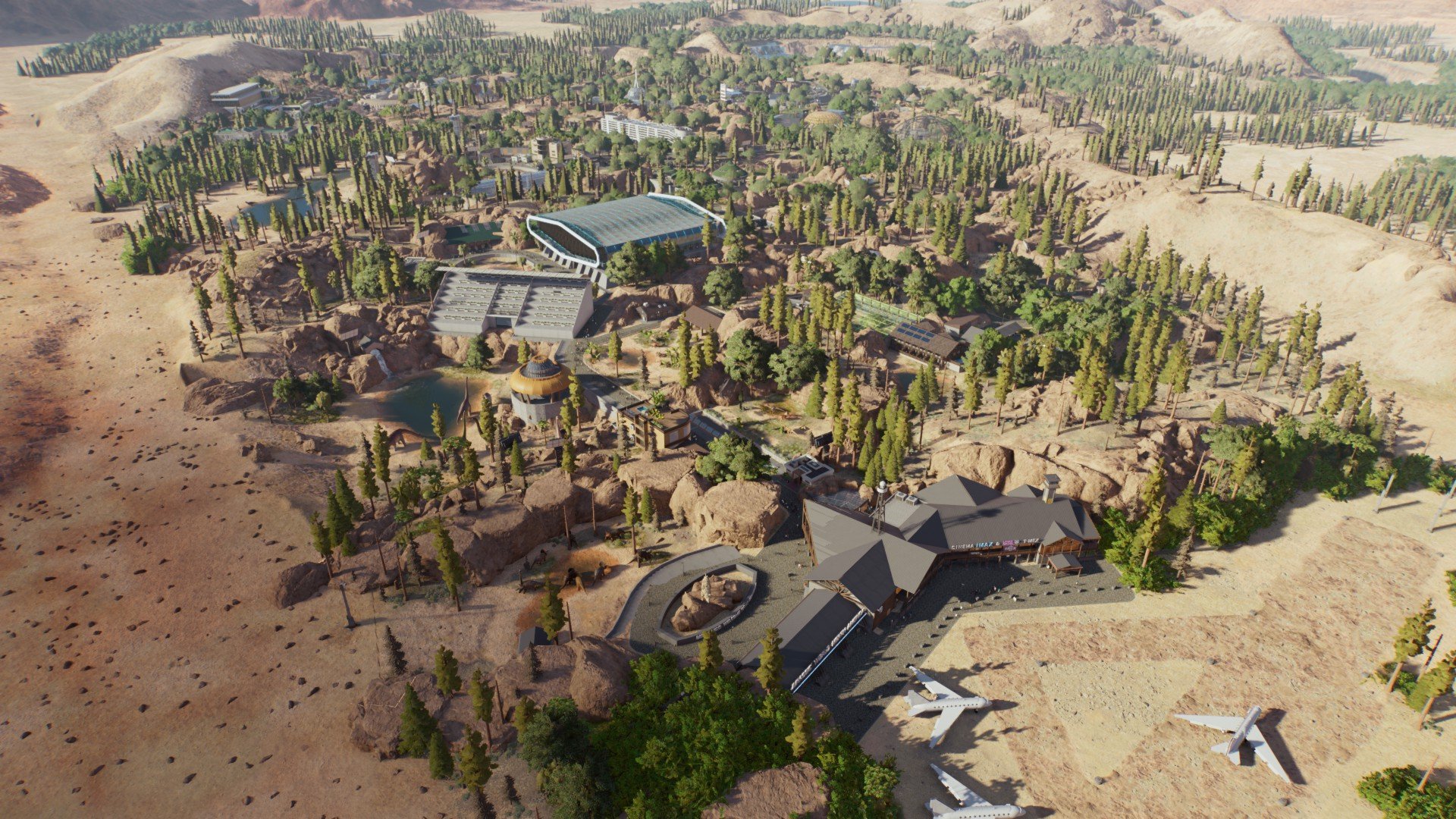 JW desert - Workshop - Jurassic World Evolution 3