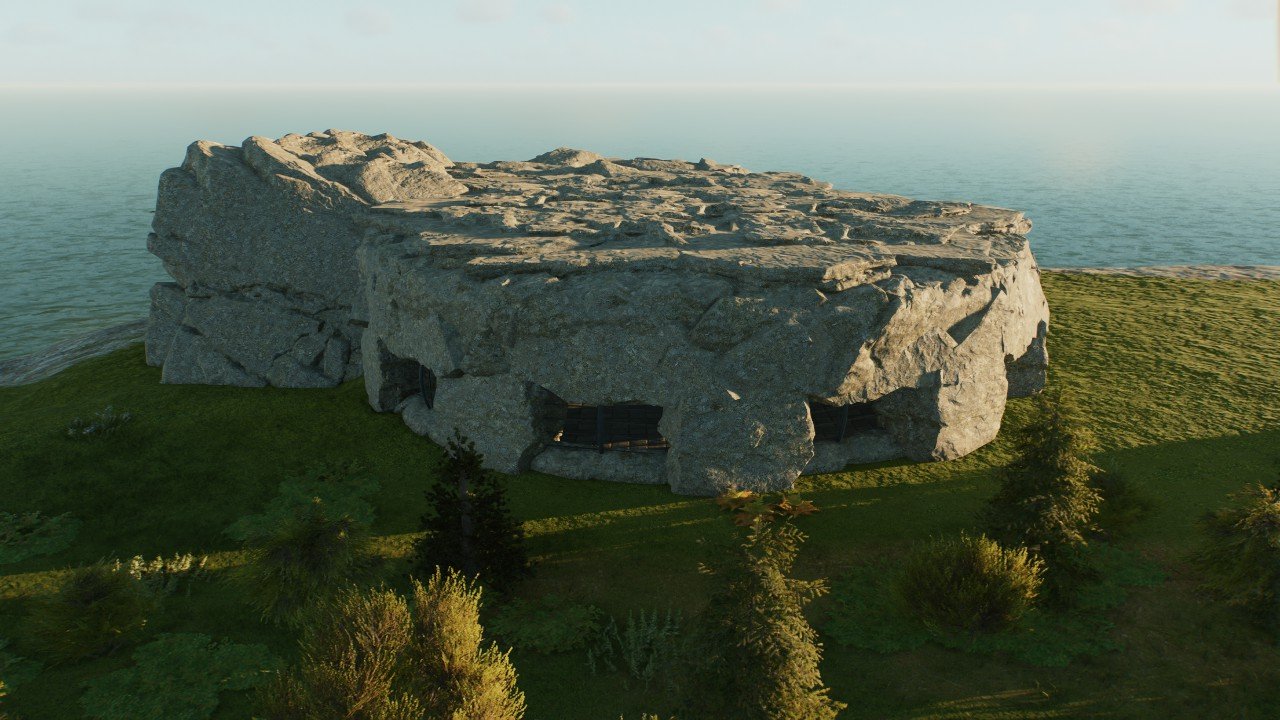 Cave viewing gallery