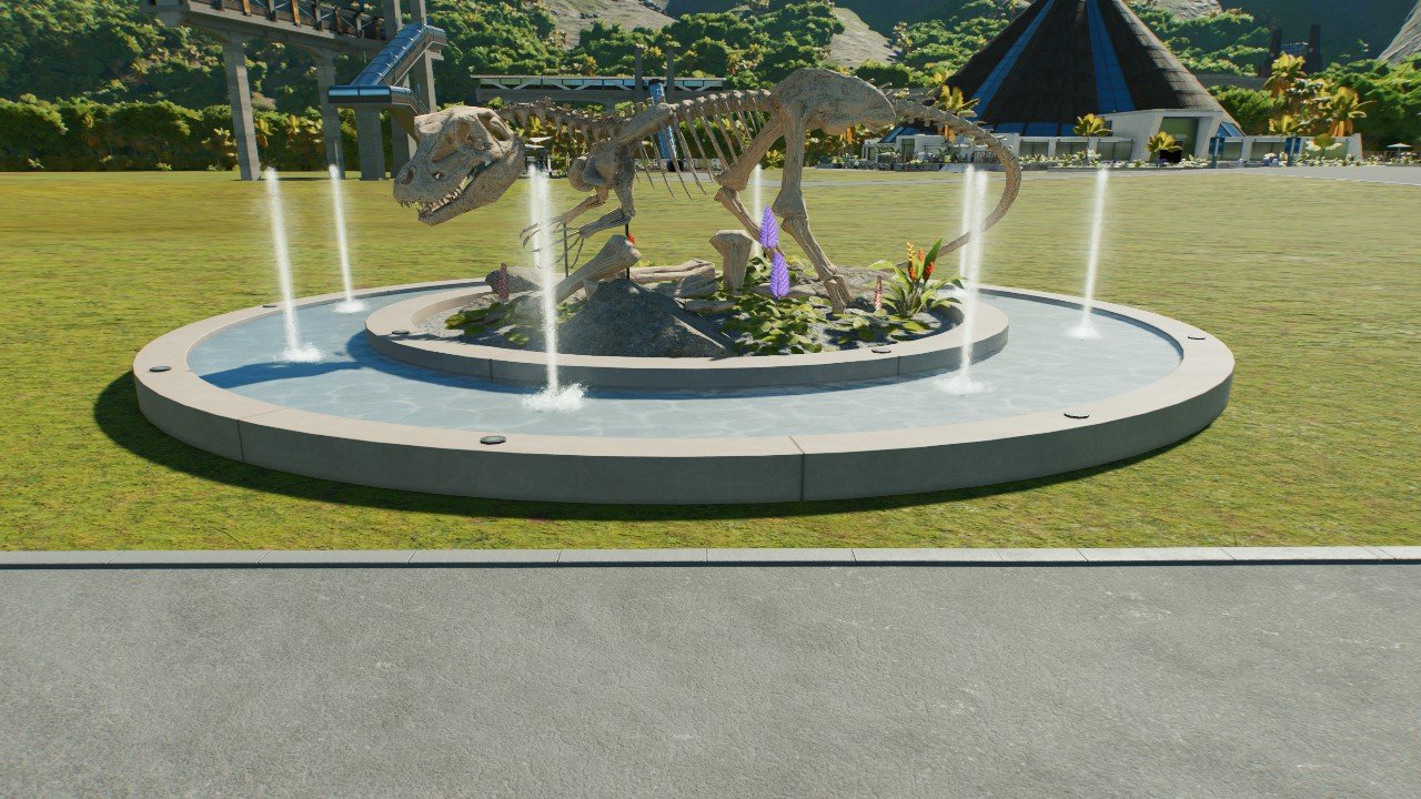 T rex and bones - Workshop - Jurassic World Evolution 3