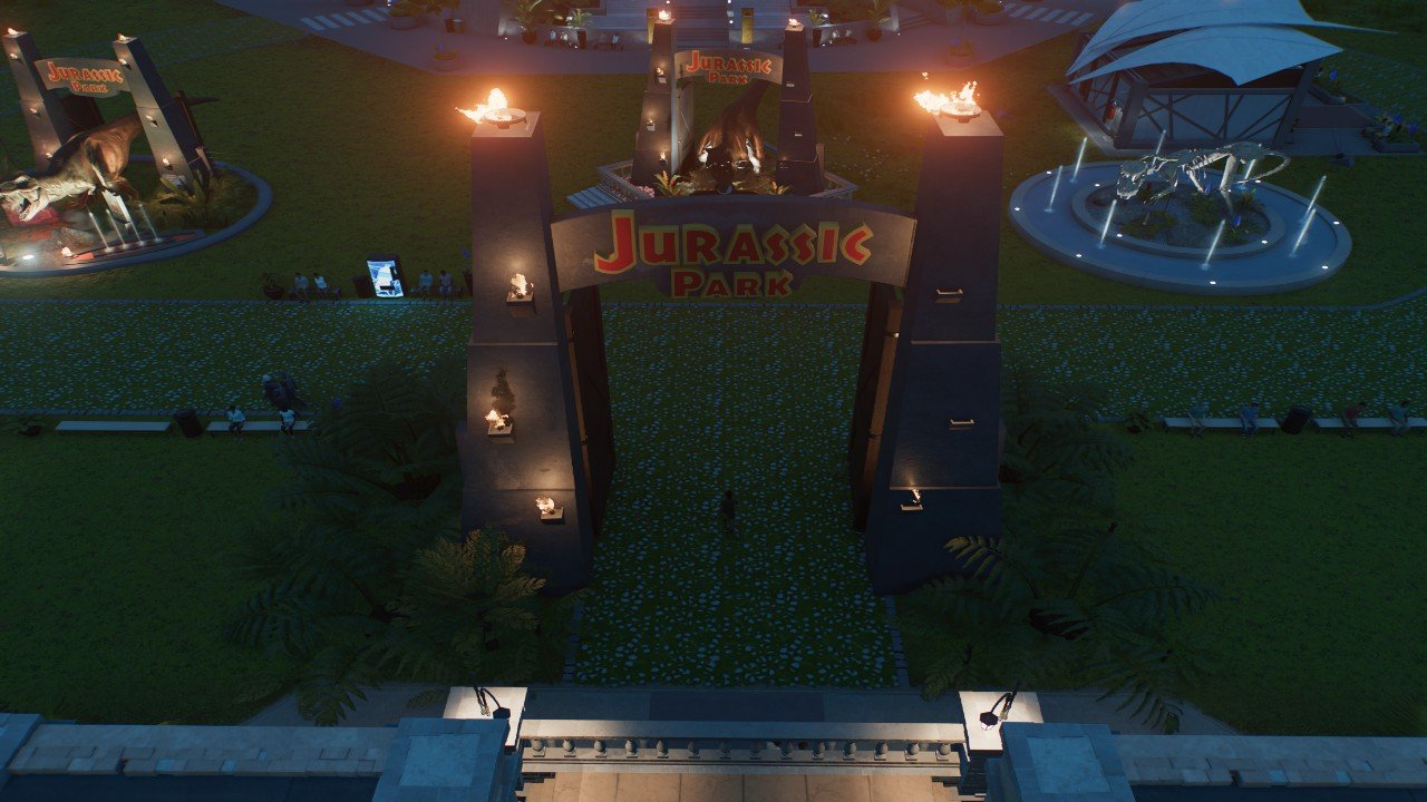 1993 JP entrance Gate - Workshop - Jurassic World Evolution 3