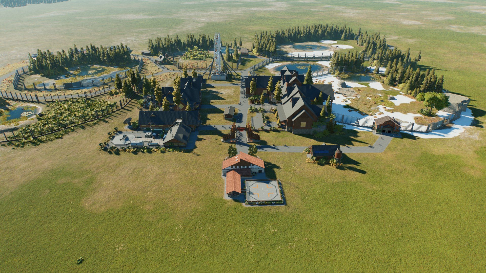 Alpine Park (work in progress) - Workshop - Jurassic World Evolution 3