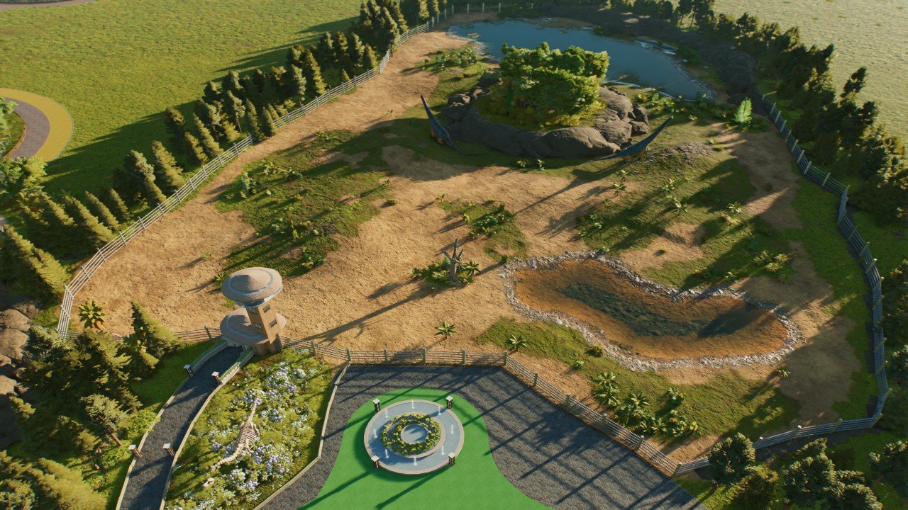 Giant saurapod habitat - Workshop - Jurassic World Evolution 3