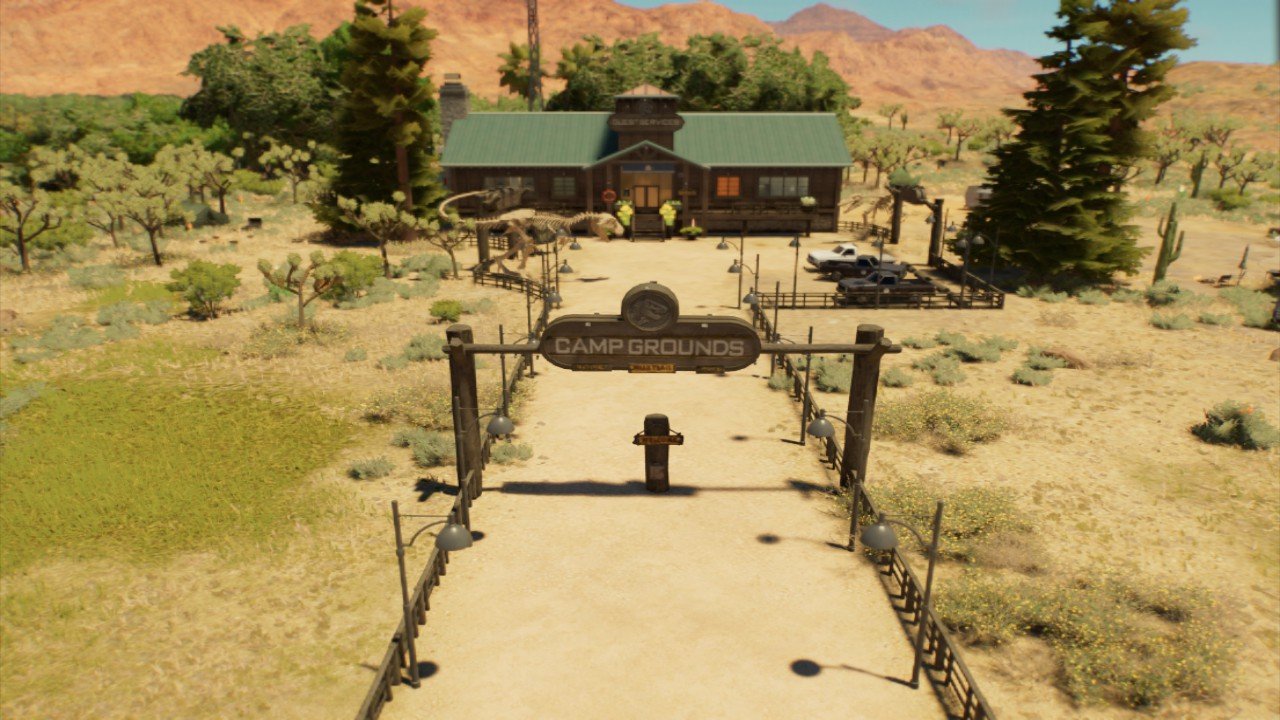 Rustic Campgrounds Entrance 