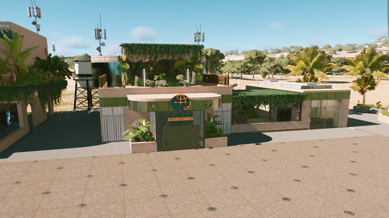 Multi Biodome staff centre