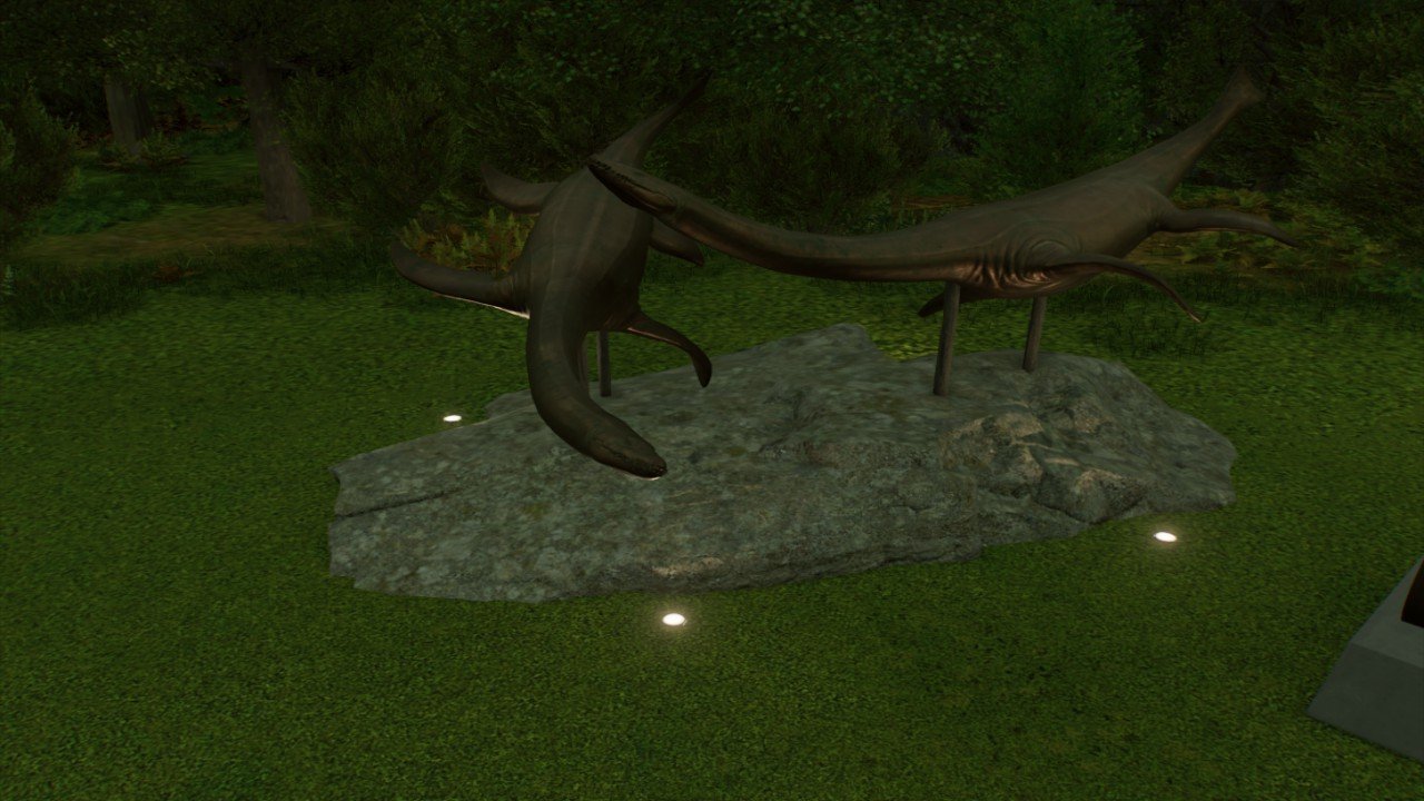 Attenborosaurus statue